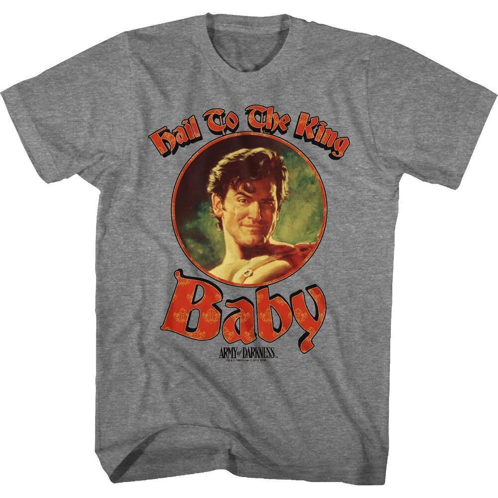 The King Army Of Darkness Horror Movie Graphic Fan Gift T-Shirt